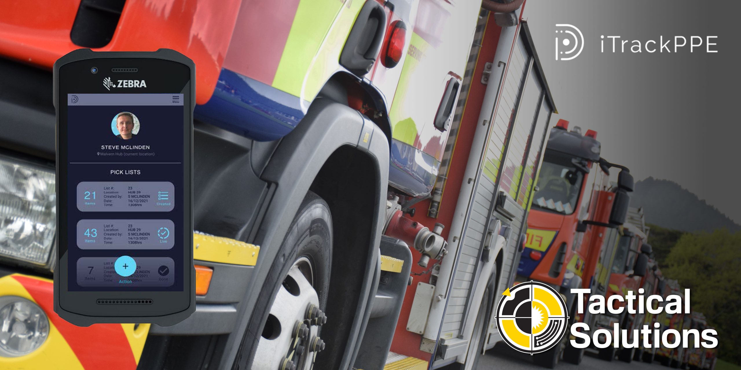 RFID PPE scanning in emergency services